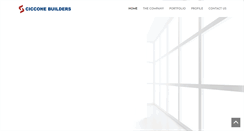 Desktop Screenshot of cicconebuilders.com